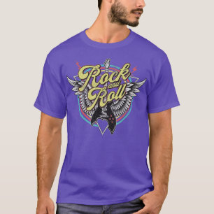 Rock Roll Guitar Wings Music School of Rock Class T-Shirt