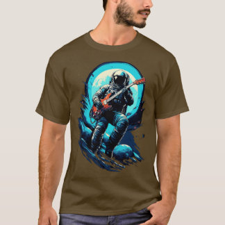 Rock Roll Music Concert Festival Astronaut Space G T-Shirt
