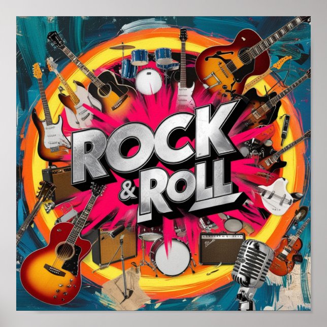 Rock & Roll Poster (Front)