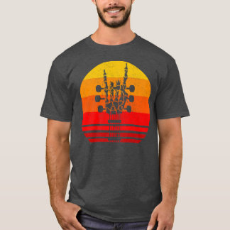 Rock & Roll Skeleton Guitar Music Lover Rockstar 1 T-Shirt