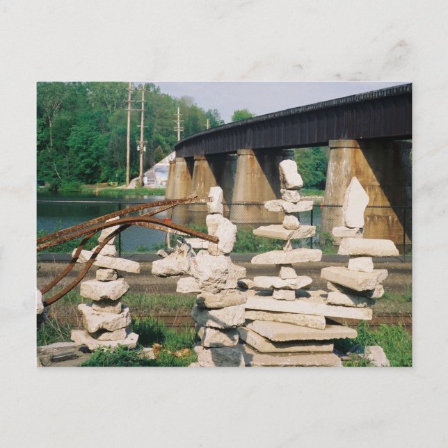 Rock Sculpture Postcard (Front)
