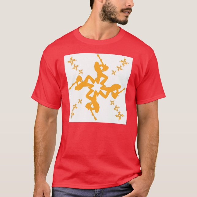 Rock Snowflake 1 T-Shirt (Front)