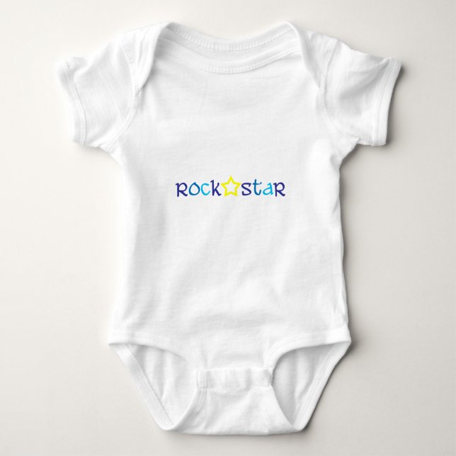 Rock Star Baby Bodysuit (Front)
