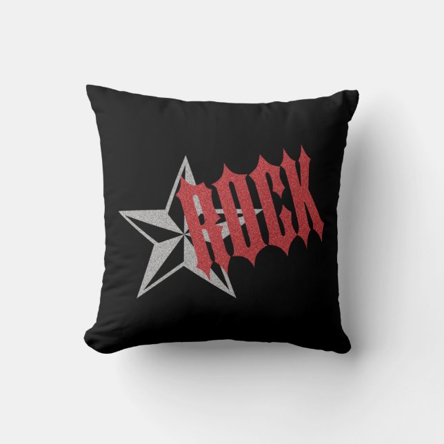 Rock Star Cushion (Front)
