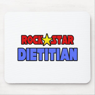Rock Star Dietician Mouse Pad
