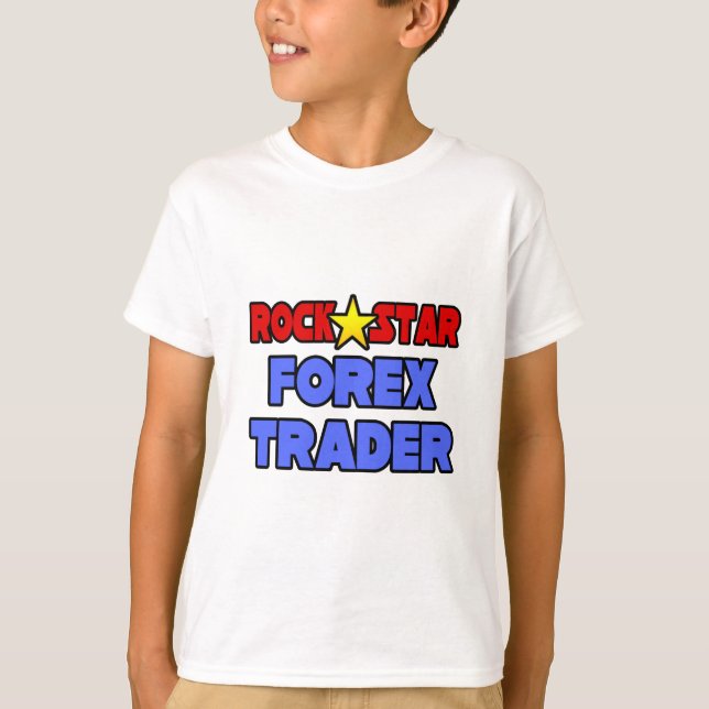 Rock Star Forex Trader T-Shirt (Front)