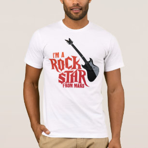 Rock Star from Mars T-Shirt