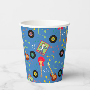 Rock Star Girl Band Birthday Party Paper Cups