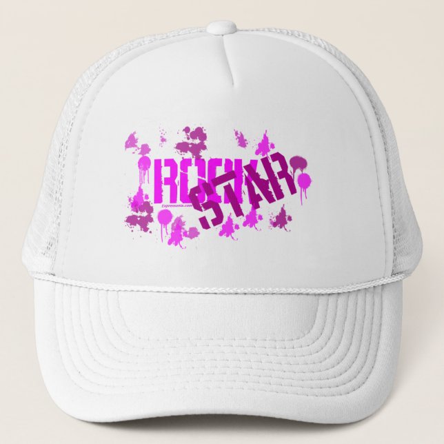 Rock Star Hat, Mesh Hat (Front)