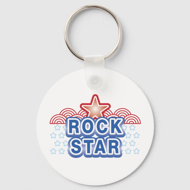 Rock Star Key Ring (Front)