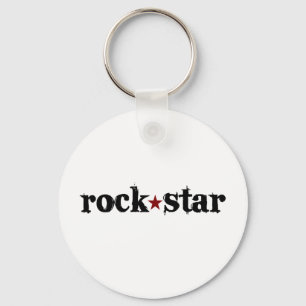 Rock Star Key Ring