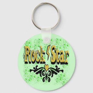 Rock Star Key Ring
