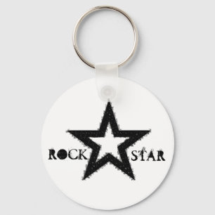 Rock Star Keychain