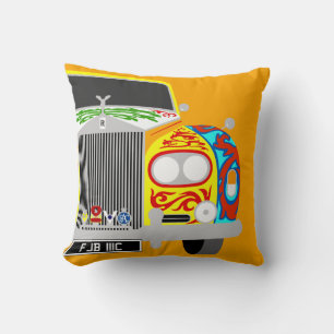 Rock star Lennon's psychedelic limousine car Cushion