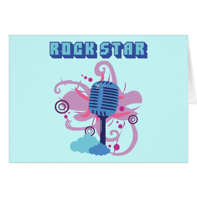 Rock Star Microphone (Front Horizontal)