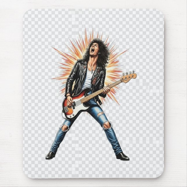 Rock star mousepad (Front)