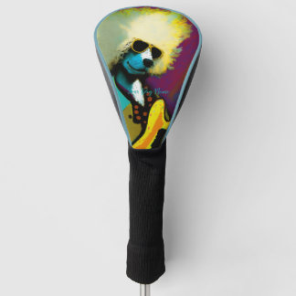 Rock Star Musician - Poodle Dog 006 Golf Head Cover