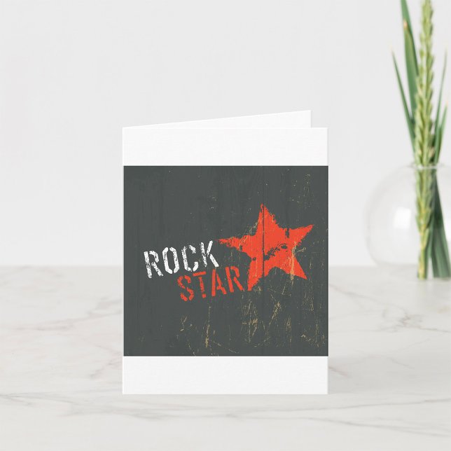 Rock Star Note Cards (Creator Uploaded)