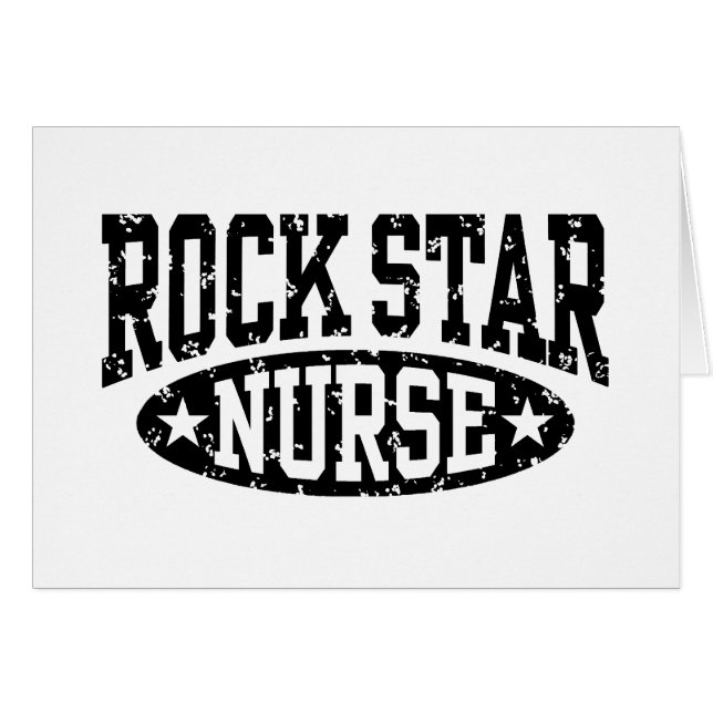 Rock Star Nurse (Front Horizontal)