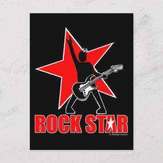 Rock Star Postcard