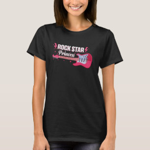 Rock Star Princess Guitar Music Punk Rock T-Shirt