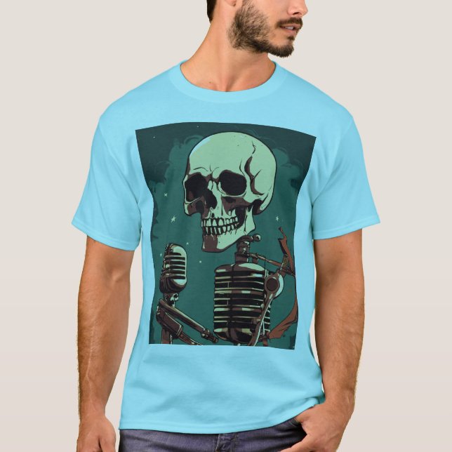 Rock star skull t-shirt (Front)