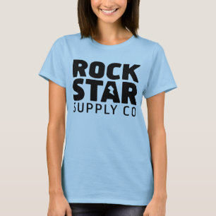 Rock Star Supply Logo Girl T Shirt