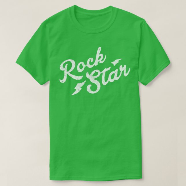 Rock Star T-Shirt (Design Front)