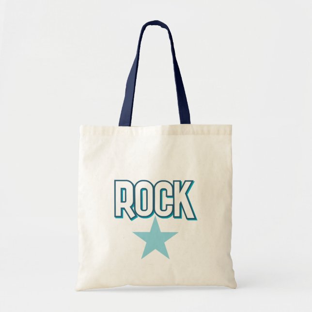 Rock Star  Tote Bag (Front)
