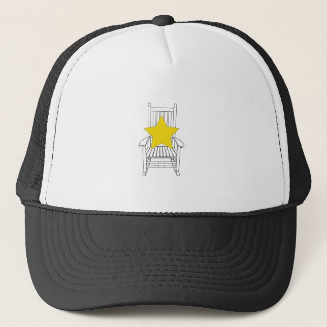 Rock Star Trucker Hat (Front)