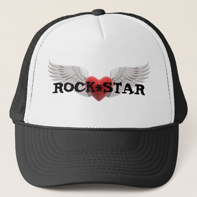 ROCK*STAR TRUCKER HAT (Front)