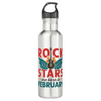 Rock Stars Are Born in February Birthday