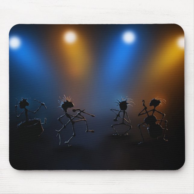 Rock Stars Mouse Pad (Front)