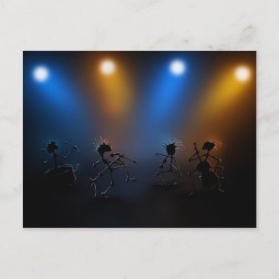 Rock Stars Postcard