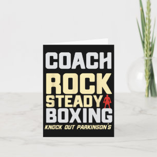 Rock Steady Boxing Coach Beat Parkinson's Card