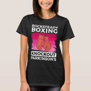 Rock Steady Boxing Knock Out Parkinson's Awareness T-Shirt