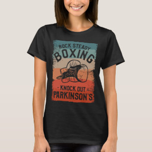Rock Steady Boxing Knock Out Parkinson's Awareness T-Shirt