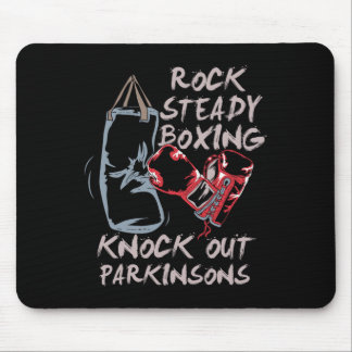 Rock Steady Boxing Knock Out Parkinsons  Mouse Pad