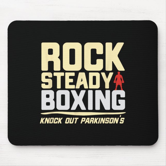 Rock Steady Boxing Parkinson's  Mouse Pad (Front)