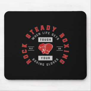 Rock Steady Boxing Parkinson's When Life Gets Toug Mouse Pad
