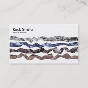 Rock Strata - Pearl Business Card