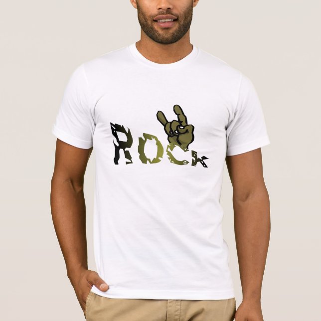 Rock Symbol T-Shirt (Front)