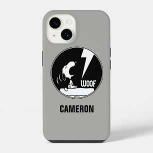 Rock Tees Snoopy Howling Add Your Name iPhone 14 Case