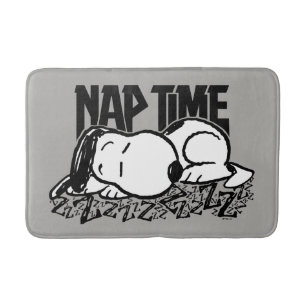 Rock Tees   Snoopy Nap Time Bath Mat