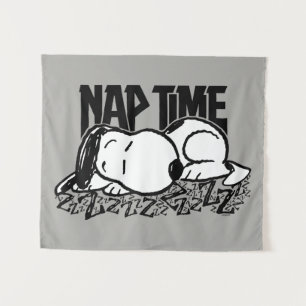 Rock Tees   Snoopy Nap Time Tapestry