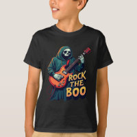 Rock the Boo - Halloween Skeleton Guitar Design