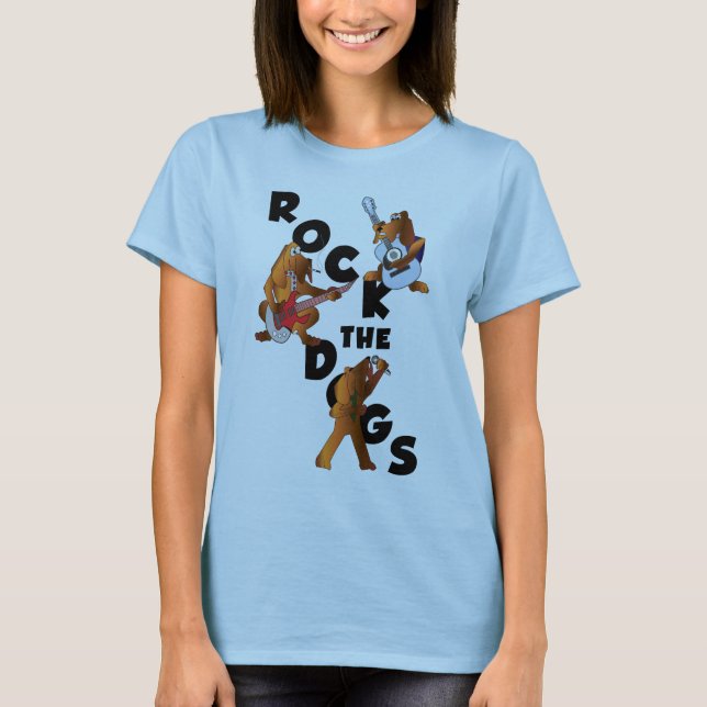 Rock The Dogs Babydoll Tee (Front)