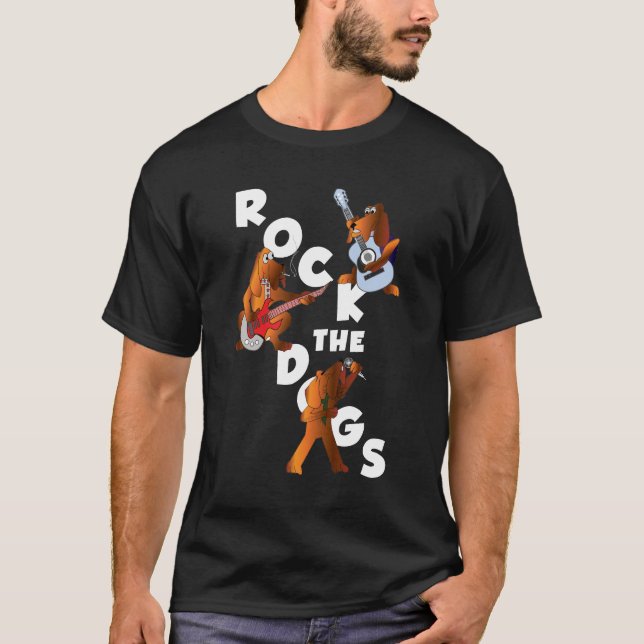 Rock The Dogs Men's Tee (Front)