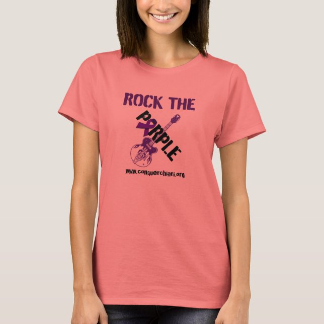 Rock the Purple - Chiari T-Shirt (Front)
