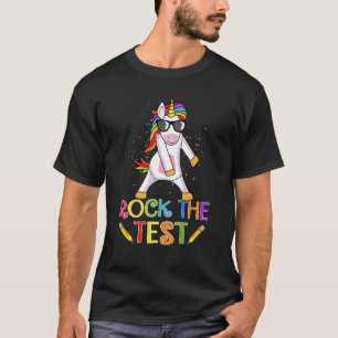 Rock The Test  Test Day Teacher Testing Squad Unic T-Shirt